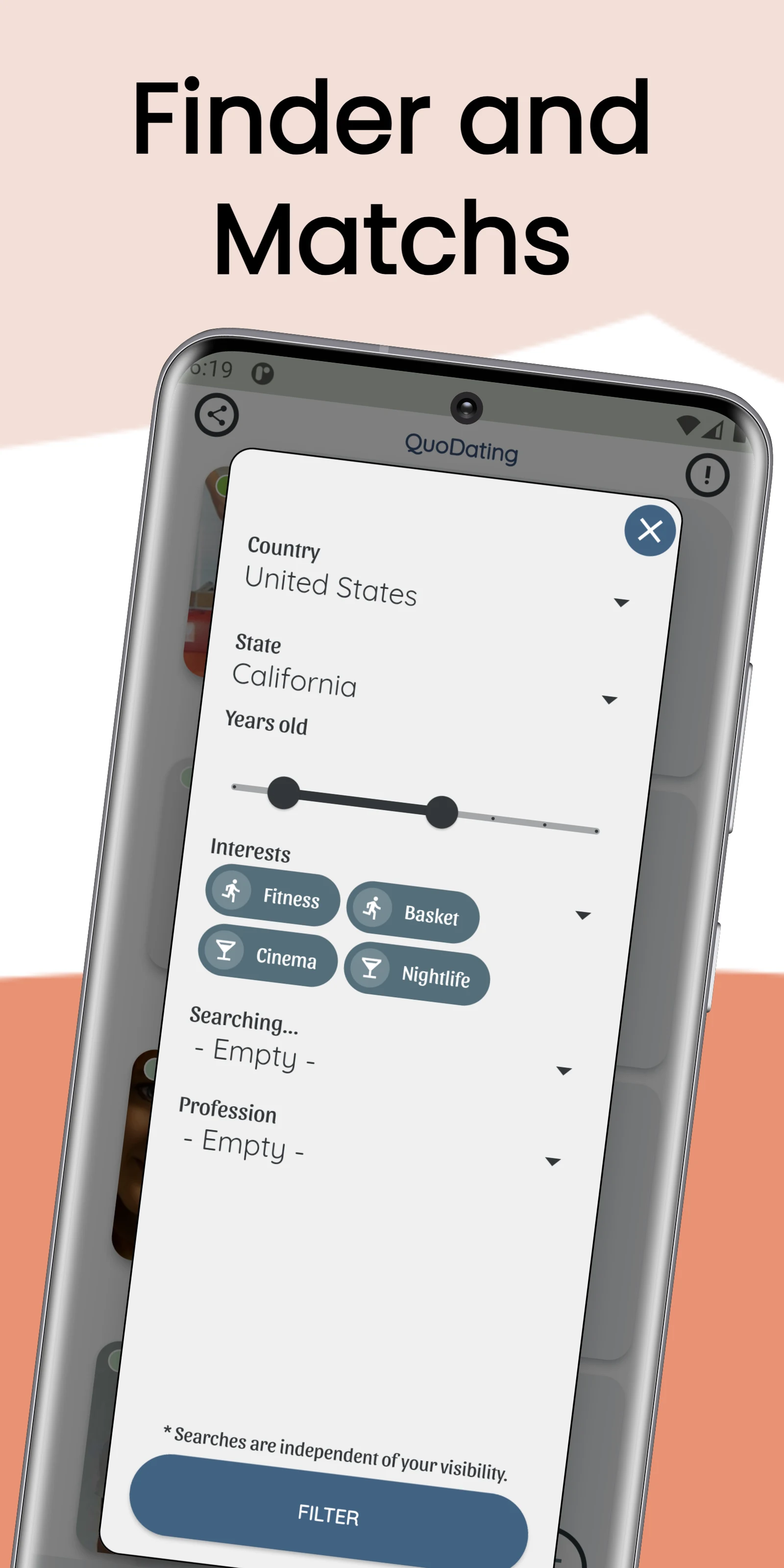QuoDating - chat, flirt & date screenshot